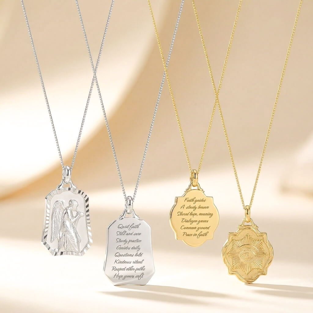 Gloria Relief Pendant